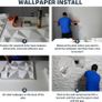 NEW SALE |  3D Wall Panels 19.7x19.7 Inch Wall Panels 12 Pack Wall Panelling Decorative Diamond Wall Tiles White for Living Room, Bedroom, Bathroom, Interior Home Wall Decor(50cmx50cm) Image 4