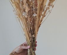 Dry flower bouquet