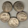 Ireland Large 10p 10 Pence Coin Lots 1971 1985 1973 1982 1974 Image 2