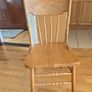 Solid Oak Dining Table and 6 Chairs Image 10