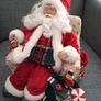 Christmas snoring santa decoration. Image 4