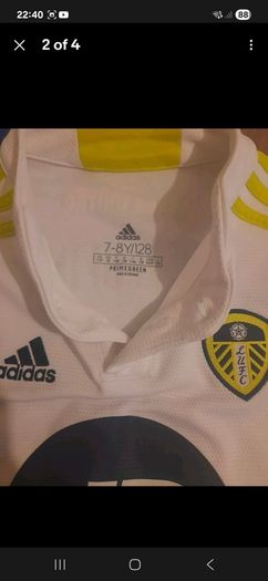 leeds United Age 7/8 full kit