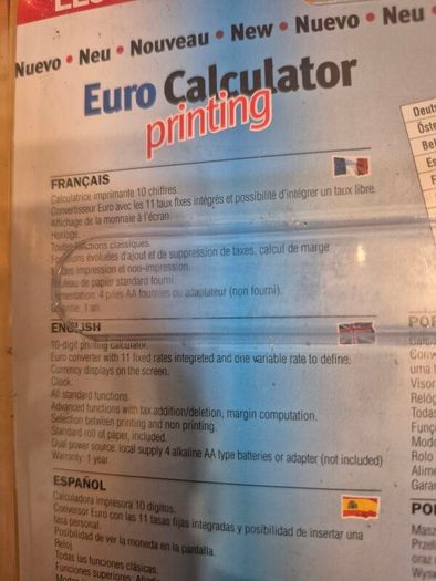 Lexibook Printing Calculator