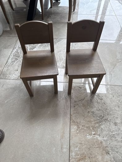 Two IKEA kid chair  free collection