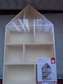 Wooden shelf unit, Craft project, Storage, Home decor