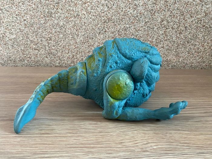 Vintage Drool Boglins Hand Puppet Blue Monster 1987