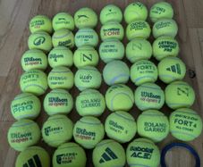 40 tennis balls