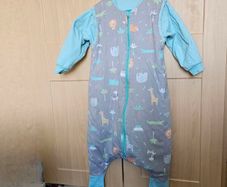 slumbersac Sleeping Bag with Feet & Foldable Feet Covers - 2.5 TOG