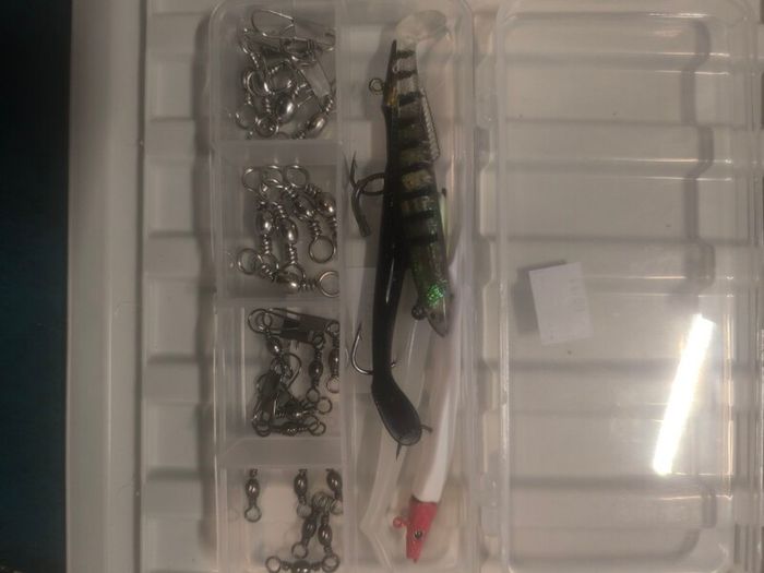 weighted paddle tail lures