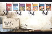 2007 Great Britain Harry Potter Commemorative Stamps addressed First Day Cover (FDC) with Edinburgh pictorial cancel.