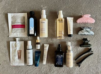 Premium Haircare Bundle! OUAI, Philip Kingsley, Olaplex, Living Proof