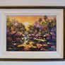 Set of 4 Framed Vietnamese-inspired Canvas Paintings Image 8