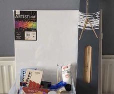 Art supplies for sale