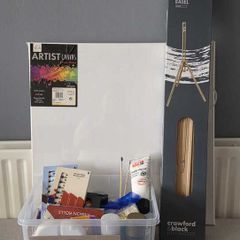 Art supplies for sale