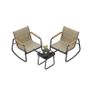 3-Piece Garden Rocking Chair Set with Table Image 2