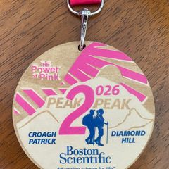2026 Peak 2 Peak - Finishers Medal