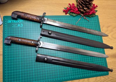Swedish militaria bayonets m1914
