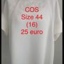 top cos white top size 16 Image 2