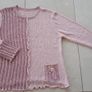 NEW Size 16 NEW Decorated Dusty Pink Top Jumper Women Image 2