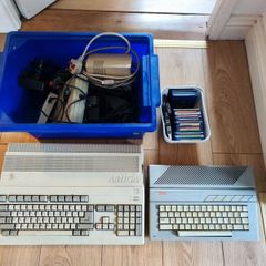 Commodore Amiga A500 & Atari 65XE Retro Computer Bundle