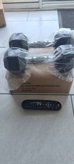 3xbrand new hex dumbbell sets