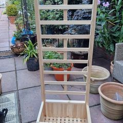 Wooden planter