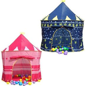 Kids Pop Up Wizard Princess Castle Tent Indoor Outdoor Fun Playhouse Play Toy