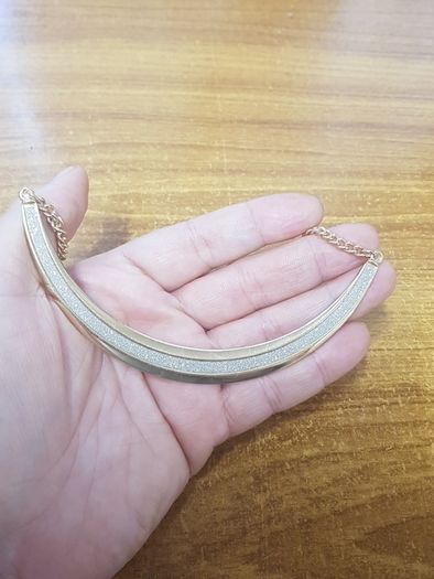 Vintage silver dust necklace