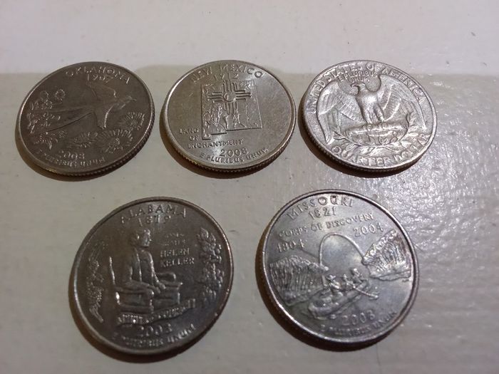 USA Quarter 1/4 Dollar Coin