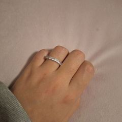 silver plated ring