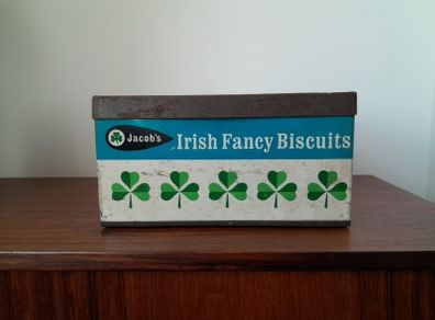 Vintage Jacob's Biscuits Tin Box
