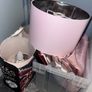 Pink Bedroom Set Curtains/Lamps & Lampshade Image 9