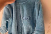 Oisin dressing gown blue size 12-18 months