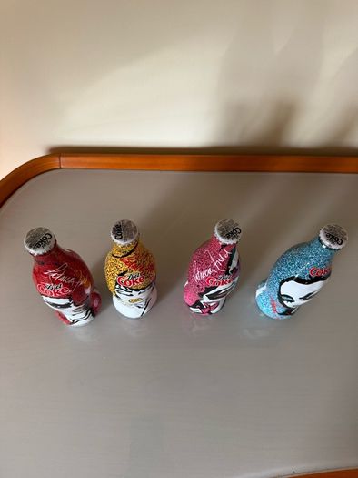 Limited edition unopened Patricia Field Diet Coke bottles