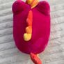 Aurora Tasty Peach Meowchi Kawaii Berry Sunset Plush Soft Toy Stuffed Animal approx. 8" Used Please see photos Image 5