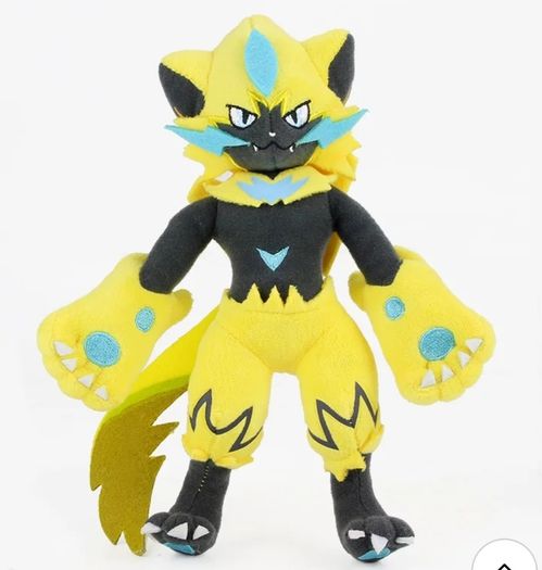 Pokemon Zeraora 23cm Stuffed Plush Toy