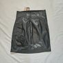 Twinset Milano Designer Faux Leather Skirt Image 6