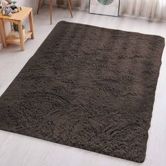 FREE EXPRESS SHIPPING Area Rugs 50x80cm for Bedroom Anti Slip - Modern Super Soft Thick Pile Small Fluffy Shaggy Rug Non Shedding