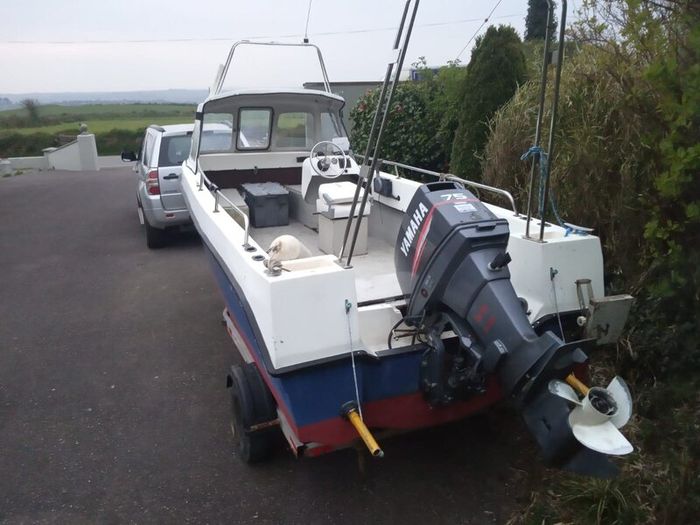 John Dory 17ft fishing boat 75hp Yamaha outboard