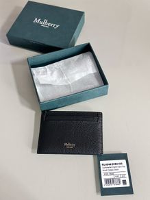Mulberry BNWT Black Leather Coin Purse