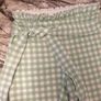 Boohoo green check gingham trousers uk8 Image 3