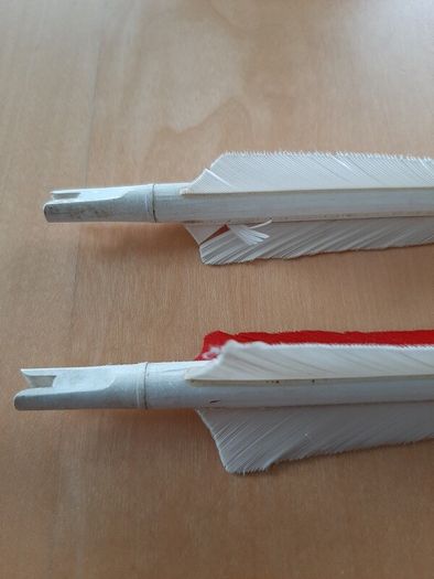 Vintage quiver with arrows