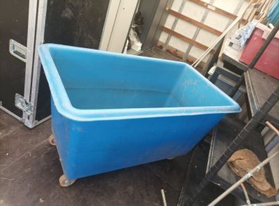 large skip on wheels
