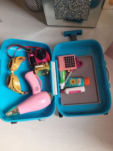 our generation suitcase with accessories