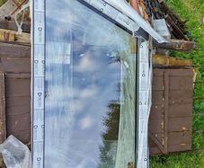 PVC Triple glazed window- Argon filled- Angular- Brand new