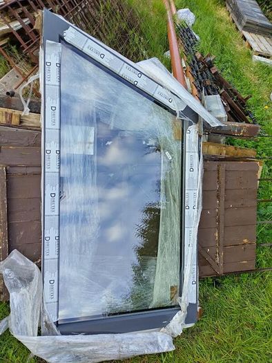PVC Triple glazed window- Argon filled- Angular- Brand new