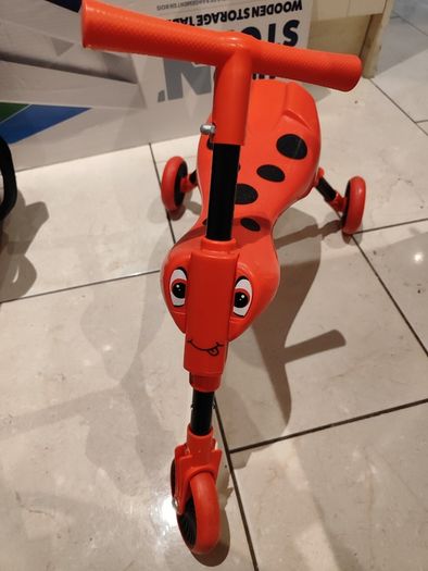 Scuttlebug ladybird ride-on