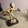 Fontanini Simonetti Gypsy Boy Selling Grapes Figurine on Italian Carrara Marble Image 2