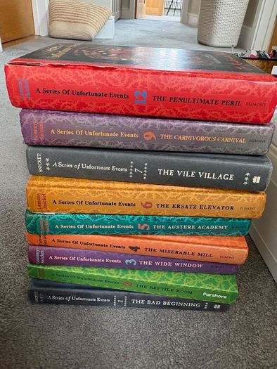 Selection of books kids tweens and teens