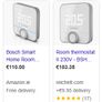 Bosch Smart Home Room Thermostat II for Wired Heating Systems, 230 V, Compatible with Google Assistant and Alexa Image 6